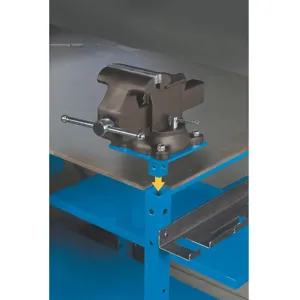 MILLER ELECTRIC 300611 Vise And Vise Mount 7w x 14d x 12h Gray | AE3TUK 5FYE6