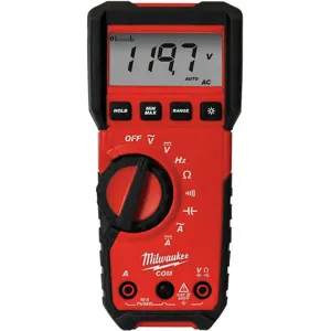 MILWAUKEE 2216-20 Digital Multimeter 600v 10a 40 Mohms | AE9FYT 6JHY3