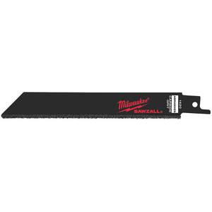 MILWAUKEE 48-00-1420 Reciprocating Saw Blade 6 Inch Length - Pack Of 3 | AB4HBZ 1Y229