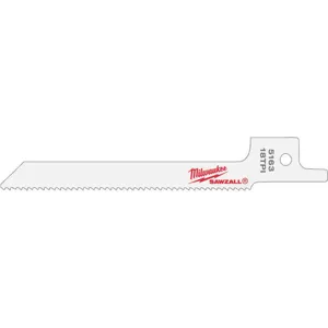 MILWAUKEE 48-00-5163 Reciprocating Saw Blade 3-5/8 Inch Length - Pack Of 5 | AA9AVK 1BV11