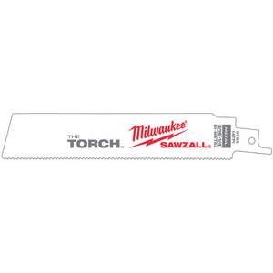 MILWAUKEE 48-00-8782 Reciprocating Saw Blade 1 Inch Width - Pack Of 25 | AE9VFW 6MR72