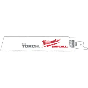 MILWAUKEE 48-00-8784 Reciprocating Saw Blade 1 Inch Width - Pack Of 25 | AE9VFU 6MR67