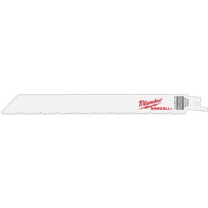 MILWAUKEE 48-01-6093 Reciprocating Saw Blade 8 Inch Length - Pack Of 50 | AB4HCE 1Y252