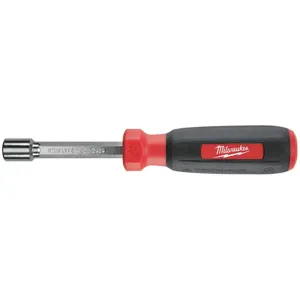 MILWAUKEE 48-22-2424 Nut Driver 3/8 Inch Red/black Steel | AG3BPX 32TT03