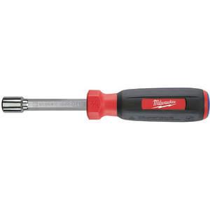 MILWAUKEE 48-22-2524 Magnetic Nut Driver 3/8 Inch Red/black Hex | AG3BPP 32TR95