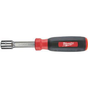 MILWAUKEE 48-22-2527 Magnetic Nut Driver 9/16in Red/black Hex | AG3BPT 32TR98