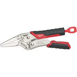 MILWAUKEE 48-22-3406 Locking Pliers Long Nose 6 Inch Length | AG3BPD 32TR82