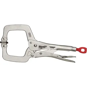 MILWAUKEE 48-22-3521 Locking C-clamp 11 Inch Chrome Plated 1pc | AG3BPE 32TR84