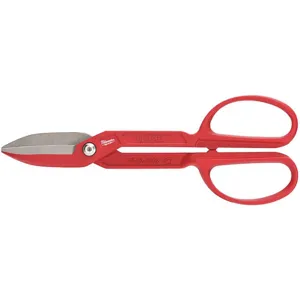 MILWAUKEE 48-22-4002 Tinners Snip 12 Inch Length | AH8YRM 39CF56