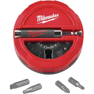 MILWAUKEE 48-32-1700 Screwdriver Bit Set 1/4 Inch Hex 20 PC | AH9WHT 45L154