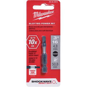 MILWAUKEE 48-32-4919 Power Bit 1/4 x 2 Inch 3/16 Inch Point | AG9EEL 19RK12