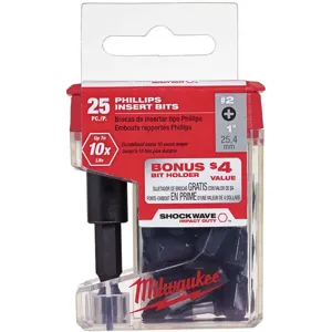 MILWAUKEE 48-32-5009 Screwdriving Bits Impact 26 Piece Pk25 | AF6JCT 19RJ98