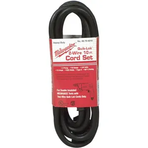 MILWAUKEE 48-76-5025 Power Cordset 13a 25 Feet | AC8ZRN 3F917