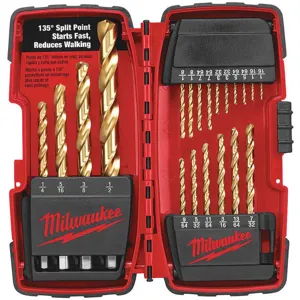 MILWAUKEE 48-89-1105 Drill Bit Sets Titanium | AB6HEM 21R666