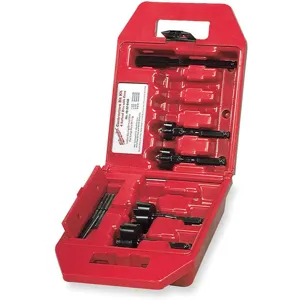 MILWAUKEE 49-22-0135 4 Bit Contractors Kit | AC4AHZ 2Y775