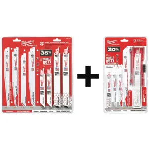 MILWAUKEE 49-22-1132 49-22-1129 Reciprocating Saw Blade Set Metal Cutting | AJ2KEC 7DY36