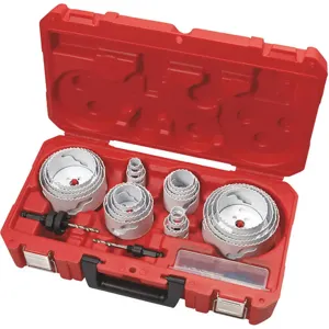 MILWAUKEE 49-22-4185 General Purpose Hole Saw Kit 28 Pc | AC8WRY 3EJD9