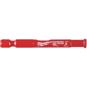 MILWAUKEE 49-56-0505 Hole Saw Diamond Grit 1/4 Inch Diameter | AG3REA 33UH25