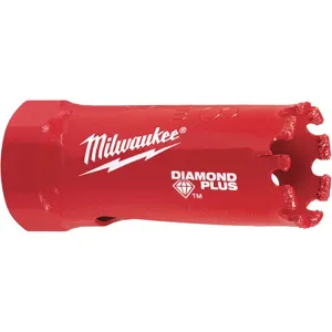 MILWAUKEE 49-56-5605 Hole Saw Diamond Grit 7/8 In Diameter | AG3RDM 33UH13