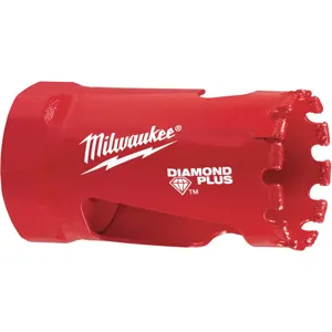 MILWAUKEE 49-56-5615 Hole Saw Diamond Grit 1-1/8 In Diameter | AG3RDN 33UH14