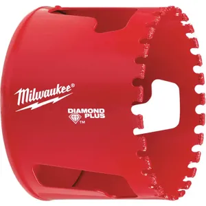 MILWAUKEE 49-56-5660 Hole Saw Diamond Grit 2-1/2 Inch Diameter | AG3RDU 33UH19