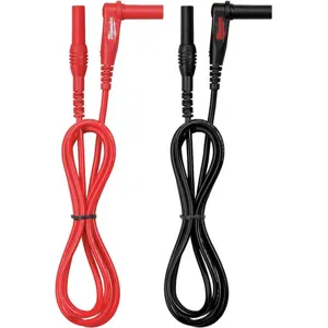 MILWAUKEE 49-77-1003 Test Leads 39 Inch Length Black/red 1000vac | AE9FYY 6JHZ0