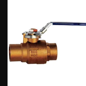 MILWAUKEE VALVE 2-1/2 BA-485BLL Brass Ball Valve Inline Solder 2-1/2 In | AD2LQE 3RCG4