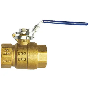 MILWAUKEE VALVE 1-1/4 BA-475BLL Brass Ball Valve Inline Fnpt 1-1/4 In | AD2LPT 3RCF2