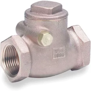 MILWAUKEE VALVE 509 - 212 Swing Check Valve Bronze 2-1/2 Inch Fnpt | AA9YQC 1JLZ5