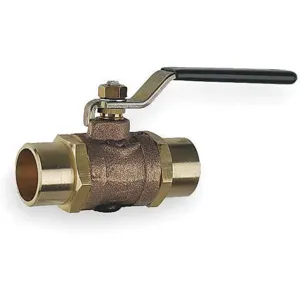 MILWAUKEE VALVE BB2-350 1/2 Disc Valve 1/2 Inch Solder Bronze | AA9YRV 1JRL8