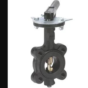 MILWAUKEE VALVE HL-234V 2 1/2 Butterfly Valve Lug Pipe Size 2 1/2 In | AE4TET 5MPD7