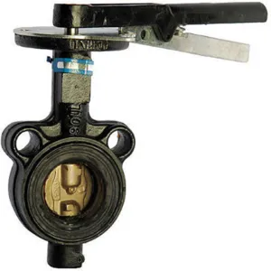 MILWAUKEE VALVE HW-234V 5 Butterfly Valve Wafer Style Size 5 In | AE4TGC 5MPG9