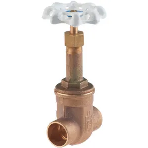 MILWAUKEE VALVE UP149 - 114 Gate Valve 1-1/4 Inch Solder Bronze | AE3PVW 5EMW7