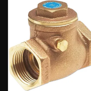 MILWAUKEE VALVE UP509 1 Low Lead Swing Check Valve Bronze 1 Inch | AE3PWD 5EMX4