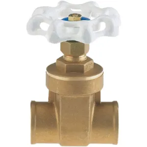 MILWAUKEE VALVE UP668 3/4 Gate Valve 3/4 Inch Solder Low Lead Brass | AC7ZMB 39A269