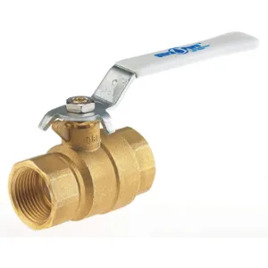 MILWAUKEE VALVE UPBA-475B - 114 Low Lead Brass Ball Valve Inline Fnpt 1-1/4 In | AE3PUH 5EMT1