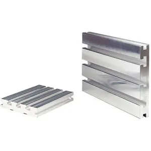 MITEE-BITE PRODUCTS INC 22918 Sub Plates Aluminium 1-31/64 Height x 9 Width x 18 D Inch | AH4CUG 34CX58