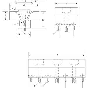 MITEE-BITE PRODUCTS INC 80051 Bearbeitbarer Kanalkeil M4 12 mm | AH4CLG 34CV49