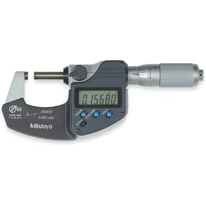 MITUTOYO 293-335-30 Digital Micrometer 0-1in Spc Friction | AD8MTV 4LA73