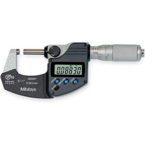 MITUTOYO 293-344-30CERT Electronic Micrometer 1 Inch Cert | AA8YCC 1ARD4