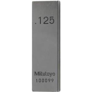 MITUTOYO 611165-531 Gage Block Rectangular Steel 0.125 Inch Asme 0 | AE9YEP 6NRE1