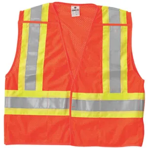 ML KISHIGO 1176-M Breakaway Hi Visibility Vest Class 2 M Orange | AF4JZC 8YKL3