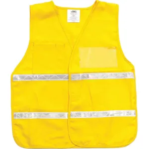 ML KISHIGO 3710I Safety Vest Yellow Universal | AF4HKB 8X769