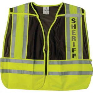 ML KISHIGO 8054BZ-M-XL Pro Police Safety Vest Brown M/ Xl | AF4QLZ 9FPP3