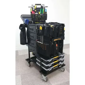 MOBILE SHOP MS-CPMC-PRO Facility Maintenance Tool Set Tool Cart | AE8PFR 6ETU8