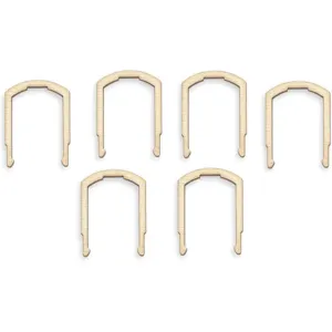 MOEN 1883 Lever Handle Retainer Clip Kitchen - Pack Of 6 | AB3FYW 1RYH5