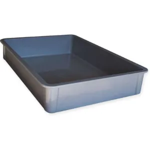 MOLDED FIBERGLASS 8750085136 Stacking Container Hd L 25 3/4 Gray | AB3QEM 1UTX7