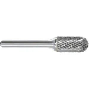 MONSTER 310-002075 Carbide Bur Radius End 1/2 In 1/4 Shank | AG9XAP 22YA87