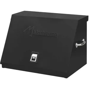 MONTEZUMA LA400B Large Tool Box Black | AF3WXR 8DVD9