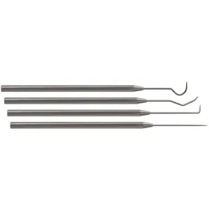 MOODY TOOL 55-0290 Precision Probe Set, Steel, 4 Probes, 25mil | AE9KZQ 6KHK5